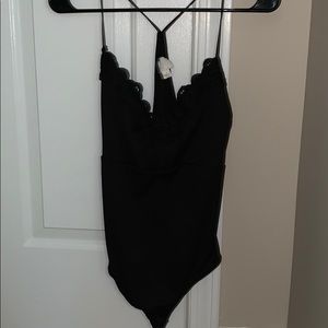American Eagle black lace bodysuit
